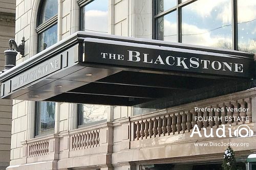 Blackstone Hotel & Chicago Wedding DJ