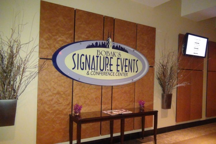 Bobak's Signature Events Sign