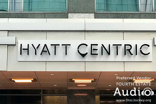 Hyatt Centric Chicago Magnificent Mile & Chicago Wedding DJ