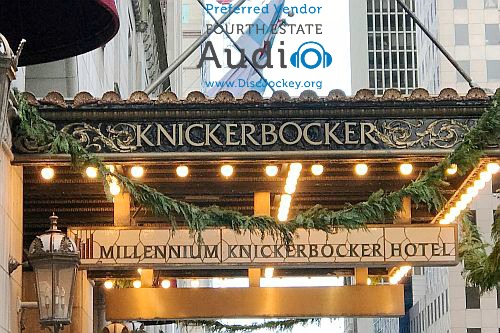 Chicago DJ Knickerbocker Hotel