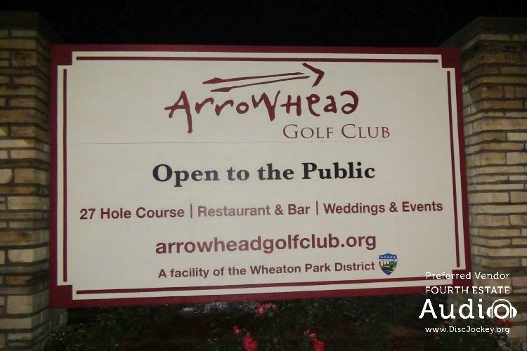 Arrowhead Golf Club Sign