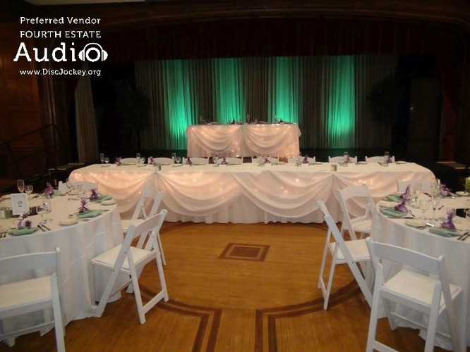 Chevy Chase Country Club Head Table