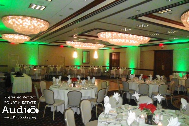 Chicago Event Lighting by Fourth Estate Audio at Hilton Lisle Naperville