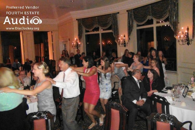Chicago Wedding Disc Jockey Fourth Estate Audio at Royal Fox Country Club