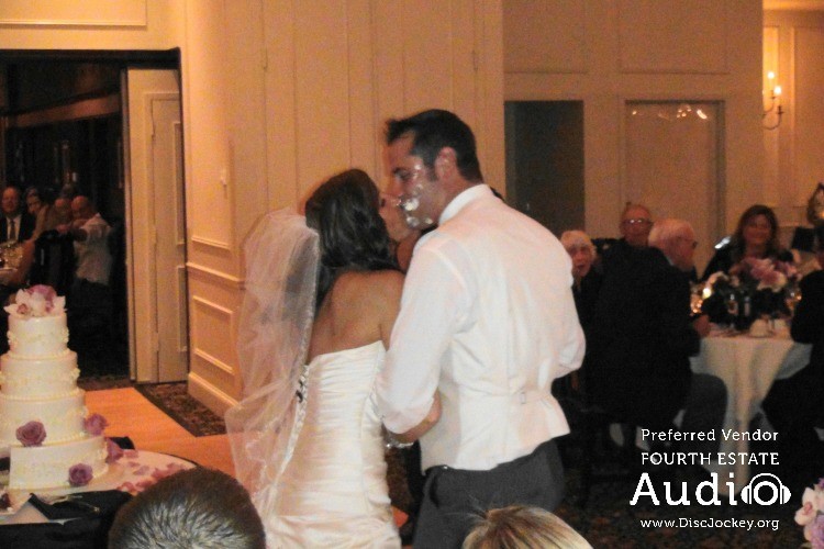 Royal Fox Country Club Wedding Cake Cutting