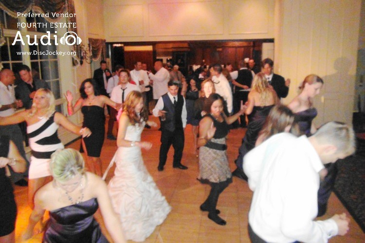 Chicago Wedding Disc Jockey Fourth Estate Audio at Royal Fox Country Club