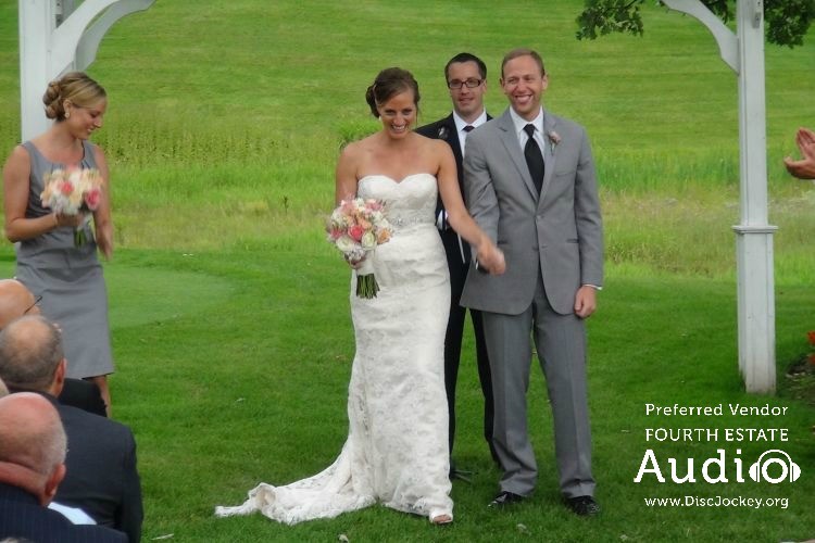 Royal Fox Country Club Wedding Recessional