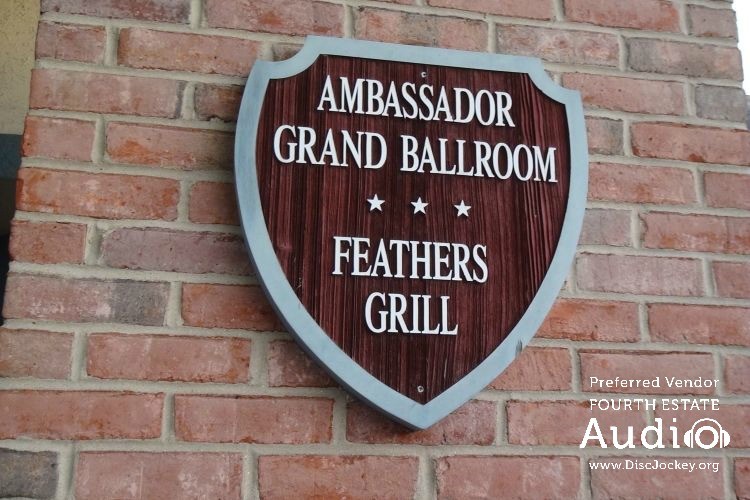 Ruffled Feathers Golf Club Ballroom Sign