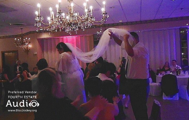 White Eagle Banquets Wedding Veil Dance