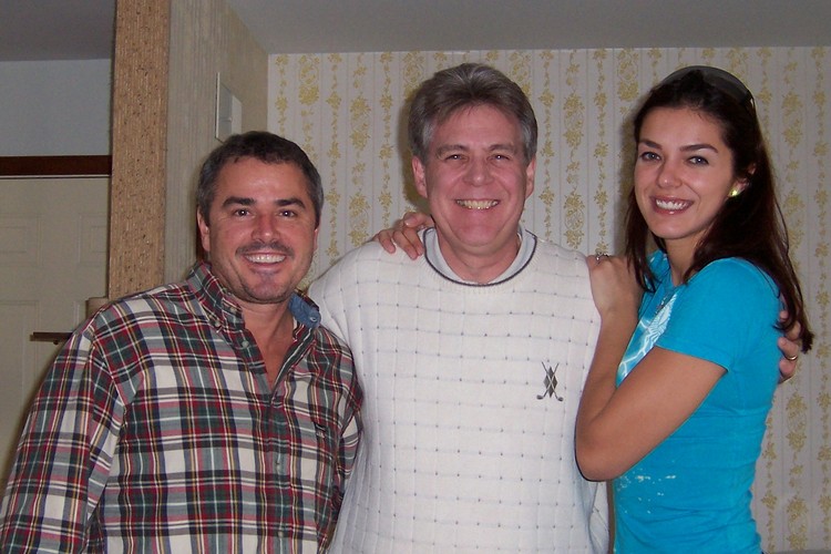 Christopher Knight, Jay Congdon, and Adrianne Curry