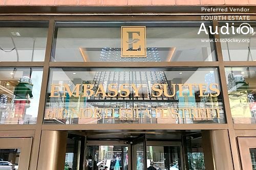 Embassy Suites Chicago Downtown & Chicago Wedding DJ