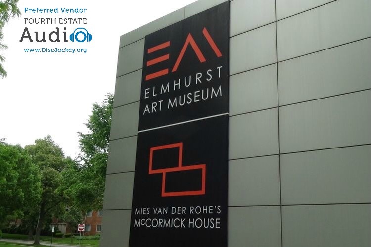 Elmhurst Art Museum Sign