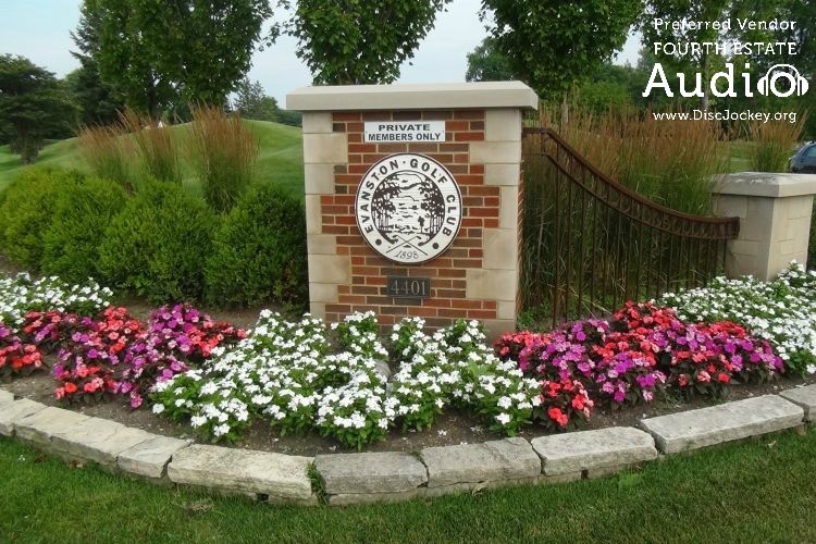 Evanston Golf Club Sign