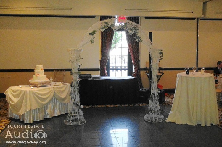 Fountain Blue Banquets Wedding Altar