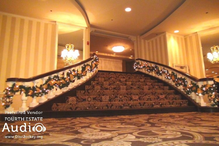Hilton Orrington Hotel Grand Ballroom Staircase
