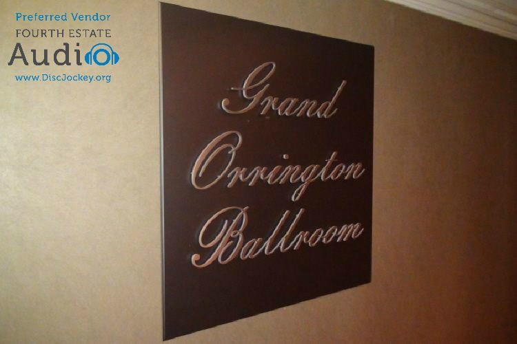 Hilton Orrington Hotel Sign
