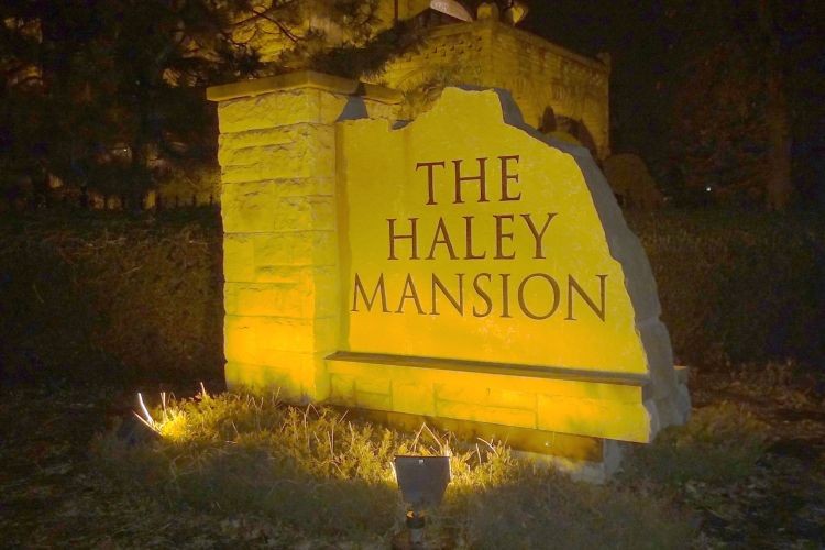 Patrick Haley Mansion Sign