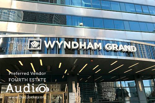 Wyndham Grand Chicago Riverfront & Chicago Wedding DJ