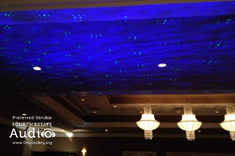 Chicago Wedding Lighting by Fourth Estate Audio Concorde Banquets