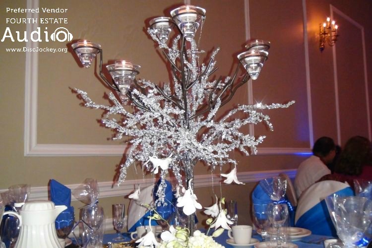 Tuscany Falls Centerpiece