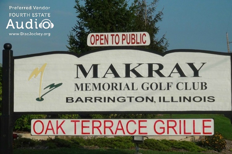 Makray Memorial Golf Club Sign