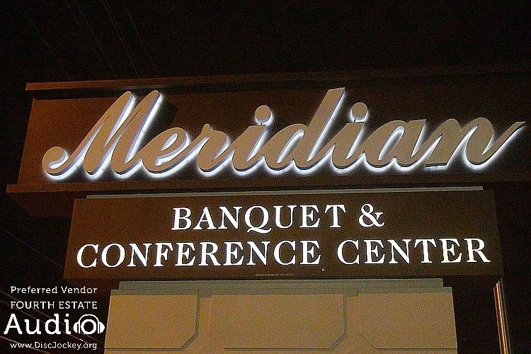 Meridian Banquet and Conference Center Sign