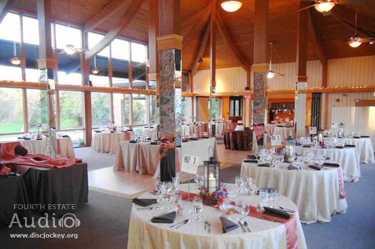 Oak Brook Bath and Tennis Club Wedding Dining Room