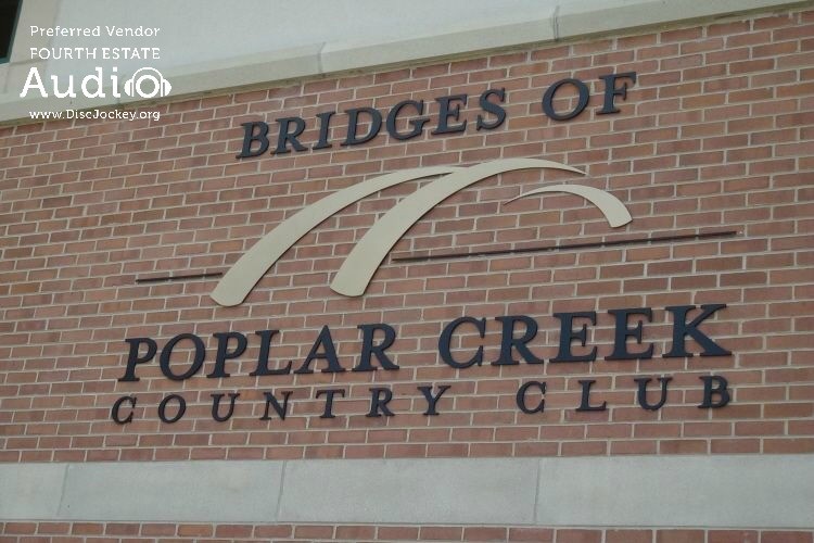 Poplar Creek Country Club Sign