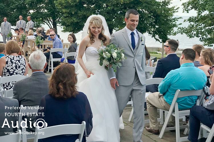 Promontory Point Patio Ceremony Recessional