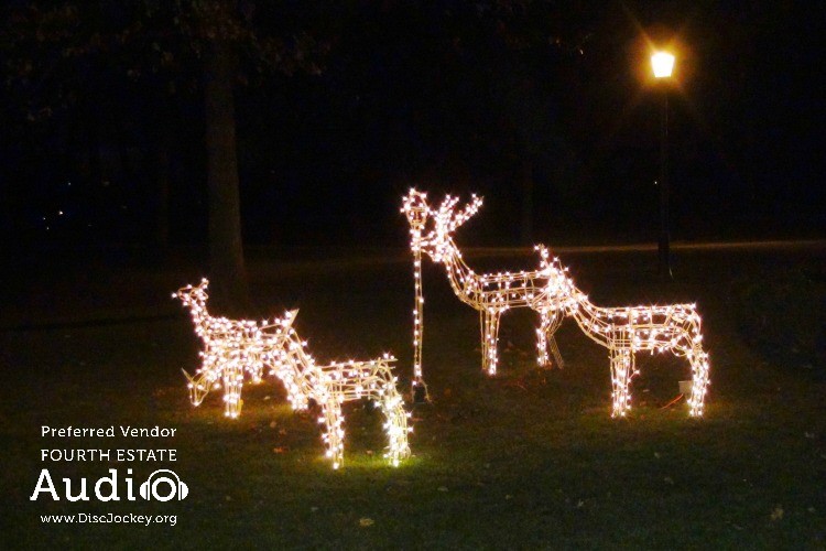 River Forest Country Club Deer Decorations
