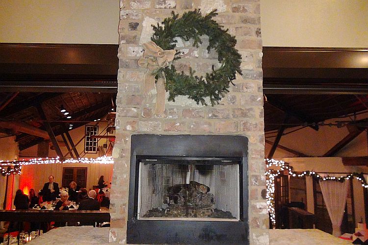 Two Brothers Roundhouse Lager Room Fireplace
